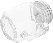 PLAFOPE Glass Manicure Tools Storage Nail Art Dappen Dish Tweezers Holder Nail Soaking Cup Barber Accessories Lab Equipment for Salons