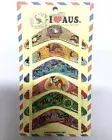 24pc Australian Souvenir Fridge Magnets Boomerang Assorted Design Aboriginal