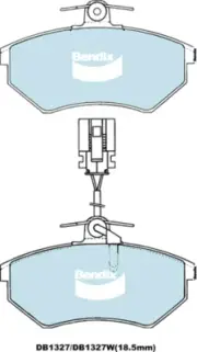 Bendix General CT Front Brake Pad Set for Seat Toledo 1L2 2.0L ABF Petrol 1995-1 (for: Volkswagen)