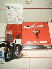 New Milwaukee M18 FUEL 1/2" High Torque 1400 ft-lb Impact Wrench Kit 2767-22