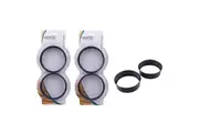 APPETITO NON-STICK EGG/CRUMPET RINGS - SET of 4
