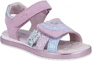 [Richter] Children's Shoes, Girls' Romea Sandals, Salmon/Gold, 25