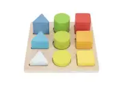 Tooky Toy COLOUR & SHAPE SORTER PUZZLE