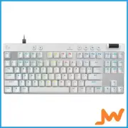 Logitech G PRO X TKL RAPID Gaming Keyboard - White