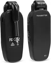 NUOBESTY Wireless Guitar Transmitter Receiver Wireless for Electric Guitar Bass Easy Setup Lightweight Portable for Live Performances and Practice Sessions