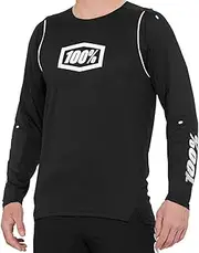 [100%] MTB Jersey Long Sleeve R-Core X Black Size XL