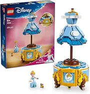 LEGO Disney Princess Cinderella's Dress Building Set for 9+ Year Old Girls & Boys, Fashion Dress Up Doll for Pretend Play, Creative Kids Toy with Mini-Doll and Animal Figure, Room Decor Display 43266
