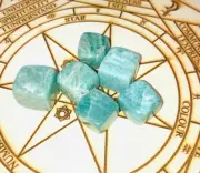 Crystal Tumbled Stone Amazonite Cube