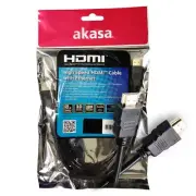 Akasa AK-CBHD02-20V3 HDMI Cable 1.4 - 2 Meters - 4K UltraHD 3D