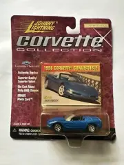 1/64 JOHNNY LIGHTNING 1998 CORVETTE CONVERTIBLE ! BLUE! BRAND NEW!
