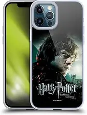 Head Case Designs Officially Licensed Harry Potter Ron Weasley Deathly Hallows VIII Gel Case [Military Grade Protection] Compatible with Apple iPhone 12 Pro Max