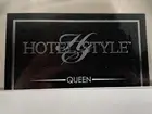 (1) Hotel Style Flat Sheet ~ (1) Pillow Case ~ Size Queen ~ Color Beige