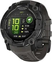 [Garmin] Instinct 3, 50mm, AMOLED, Black Bezel with Charcoal Band