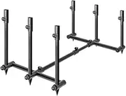 Saber - Pod - Fishing Rod Holder - Ultra Compact - Fully Adjustable - Fishing Gear Equipment - Fishing Rod Pod & Carry Case - Fishing Rod Accessories - Central Folding Bar - Quick Setup