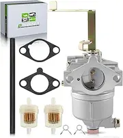 partszen EZ-MZ360-00CM Carburetor Kit for Yamaha MZ300 MZ360 EF6600 Engine NO Solenoid Generator Pressure Washer Carb with Tune-up Parts Fuel Filter Line Gasket