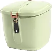 WeiLaiKeQi Rice Container Sealed Grain Storage Airtight Large Capacity, Household Flour Bin, Rice Bin for Dry Food, Nuts Cereal Flour, for 10KG