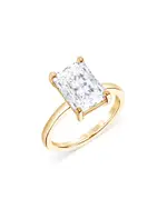 Bloomingdale's Fine Collection Certified Lab Grown Radiant-Cut Diamond Engagement Ring in 18K Yellow Gold, 3.0 tcw