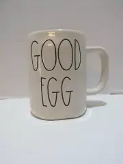 RAE DUNN NEW "Good Egg" SPRING MUG WHITE