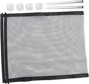 ORFOFE 1Set Portable Dog Fence Mesh Pet Barrier for Indoor Outdoor Safety Enclosure for Animals Easy to Move for Puppies and Pets