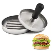 4.7 inch Aluminum Burger Press Non-Stick Hamburger Patty Maker Burger Maker f...