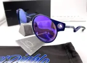 OAKLEY DEADBOLT FABIO QUARTARARO MATTE NAVY PRIZM VIOLET SUNGLASSES OO6046-10 B