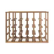 Cellar Smart 24 Bottle Wooden Wine Rack