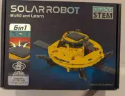 STEM Build and Learn Solar Robot Space Shuttle Astronaut 6-In-1 Robot Model Kit