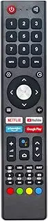 GCBLTV02ADBBT Replacement Voice Remote fit for CHIQ TV GCBLTVC1GBBT GCBLTVC1GBBT-C2 GCBLTVC1GBBT-C5 GCBLTVC1GBBT-C6 GCBLTVC1GBBT-CHANGHONG with Shortcut Keys Netflix YouTube PromeVideo GooglePlay