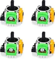 Intec Gaming Replaceable 3D Analog Joystick - Calibration Possible, 360° control, Contactless Structure, Set of 4 - Compatible With XBOX Series S/X Controllers