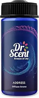 Dr Scent Breeze of Joy Diffuser Aroma oil - Velvet Cedar, Citrus, and Cedarwood Fragrance - Address (170ml)