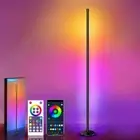 Corner Floor Lamp, Smart RGB Floor Lamp with Remote and APP Control, 16 Milli...
