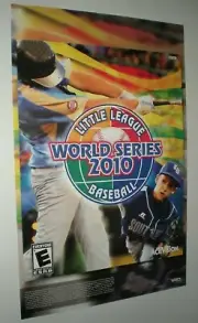 POSTER by activision LITTLE LEAGUE WORLD SERIES 2010 GAME video gamer 1