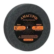 Nylon Fiber Brushed Buffing Wheels 6 Inch 5P Hardness. for Bench Grinder