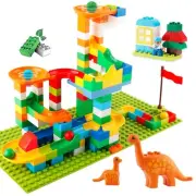 Marble Run Building Blocks, 145 PCS Classic Big Blocks STEM Toy Bricks Set Ki...