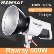 RAWRAY 150W 350W 350X 600W LED Video Light Photography Studio Fill Light 5700K