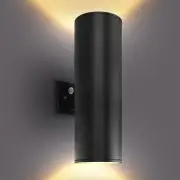 Luxrite Dusk to Dawn LED Outdoor Wall Light, 18", 3CCT, 20/30/40W, IP65