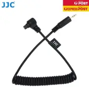 JJC CABLE-A Shutter Release Coiled Cable (Replaces Canon RS-80N3 / TC-80N3)