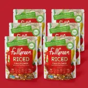 Fullgreen Riced Cauliflower with Tomatoes, Red Peppers & Corn 6.70 oz 6 Pack