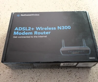 NetComm WirelessADSL2 + Wireless N300 Modem Router