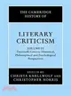 The Cambridge History of Literary Criticism ─ Twentieth-century Historical, Philosophical and Psychological Perspectives