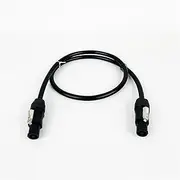 ROBAUN 1M-10M 1PC 3Pins Extension Cable Connector NAC3FX-W NAC3MX-W PA66 Material, with CE/Rohs Input Available(Black,10m)