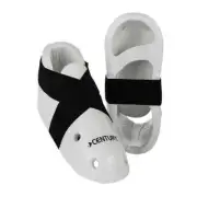 Century Martial Arts Sparring Boots White Size 1/2 New Karate Tae Kwon Do