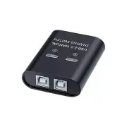 2 in 1 out USB 2.0 Switcher Sharing Hub Manual Key Switch For Computer Printer