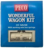 PECO OO R-74U Wonderful Wagon Kit United Dairies Tank Wagon Model Railway Boxed