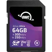 OWC 64GB Atlas Ultra Card Uhs-Ii SDXC V90