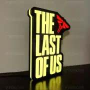 The Last of Us Light Box with RGB LEDs, Decorative Items for Streamer and Gamers