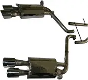 daili Store Racing Sport Exhaust Cat-Back System Compatible with Jaguar