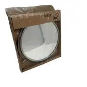 IKEA FRACK 20325 Round Bathroom Wall Mirror Steel Magnifying Extendable New