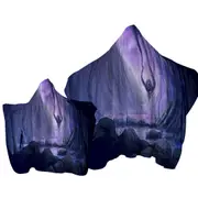 Scary Art the Nightmare Marsh Towel with Hood