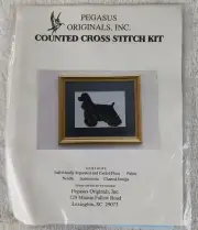 Pegasus Originals Cross Stitch Kit Cocker Spaniel Dog